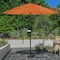 Pure Garden 9-Foot Patio Umbrella with Base, Terracotta 50-LG1052B - alternate 1